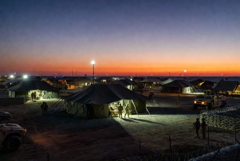 Thermal night operations — Bases and field camps